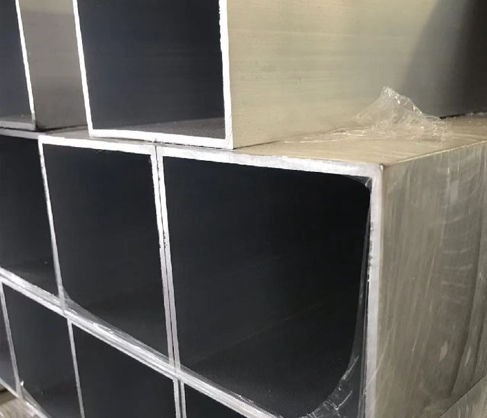 鋁方管 噴涂氟碳木紋 幕墻鋁合金方管型材